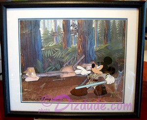 Star Wars Weekends 2006 Defend-Ears Of The Kingdom Cel Black Framed
