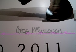 Star Wars Weekends 2011 Poster Signed Front 1 Detail Greg McCullough